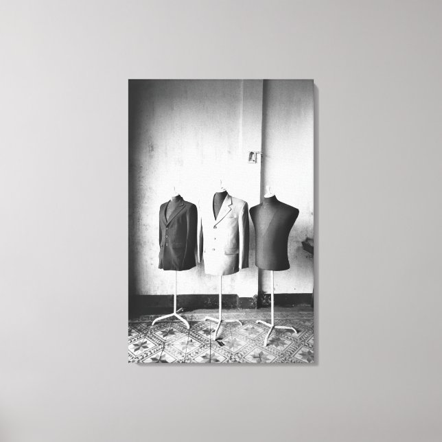 Hoi An Vietnam, Suit jackets made to order! Canvas Print (Front)