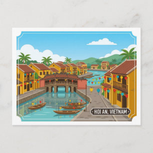 Hoi An Vietnam Travel Postcard