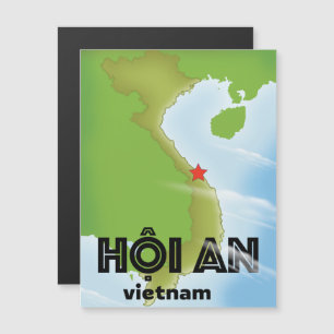 Hoi An Vietnam travel poster art print
