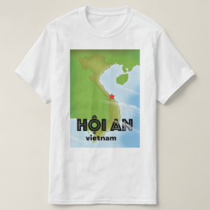 Hoi An Vietnam travel poster art print T-Shirt