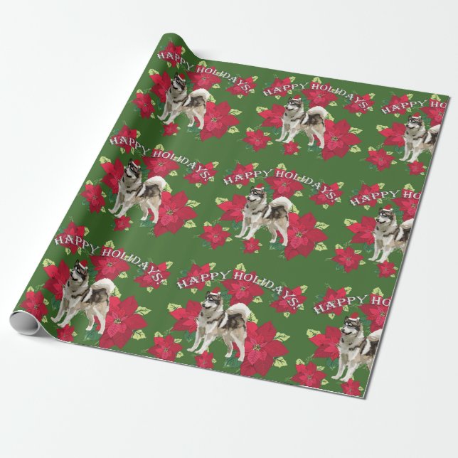 Hoidays Wrapping Paper (Unrolled)
