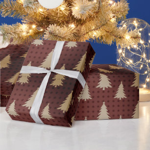 Hoja De Papel De Regalo red pattern Merry Wrapping Paper