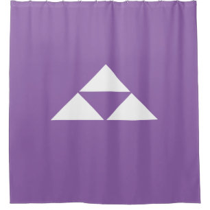 Hojo scales shower curtain