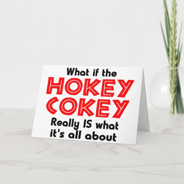 hokey cokey card (Front)
