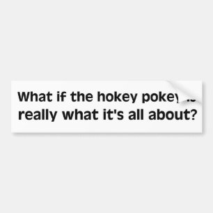 Hokey Pokey Bumper Sticker
