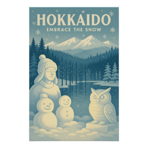 Hokkaido – Winter Wonderland Poster