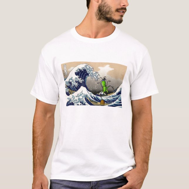 hokusai_1280-800, hopper-karatekid_TS T-Shirt (Front)
