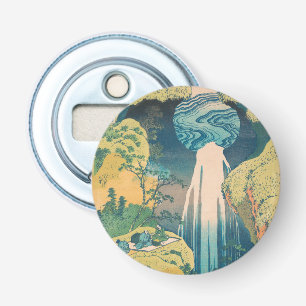 Hokusai Amida Falls Japan Waterfall Bottle Opener