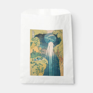 Hokusai Amida Falls Japan Waterfall Favour Bags