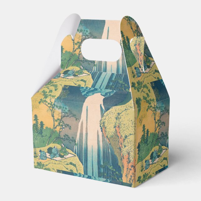 Hokusai Amida Falls Japan Waterfall  Favour Box (Front Side)