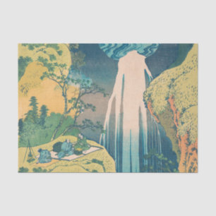 Hokusai Amida Falls Japan Waterfall Tissue Paper