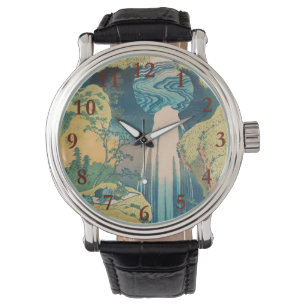 Hokusai Amida Falls Japan Waterfall  Watch