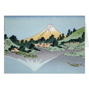 Hokusai Art painting Mountains