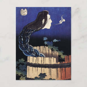 Hokusai Art painting Postcard