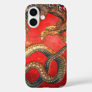 Hokusai Dragon, Hokusai, Japan Art iPhone 16 Case