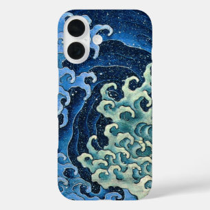 Hokusai Feminine Wave Vintage Ocean  iPhone 16 Case