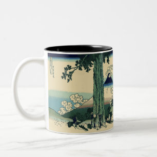 Hokusai Fugaku Two-Tone Coffee Mug
