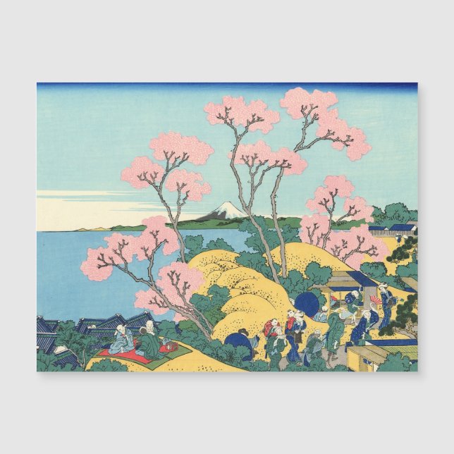 Hokusai Fuji from Gotenyama on the Tōkaidō at Shin (Front)