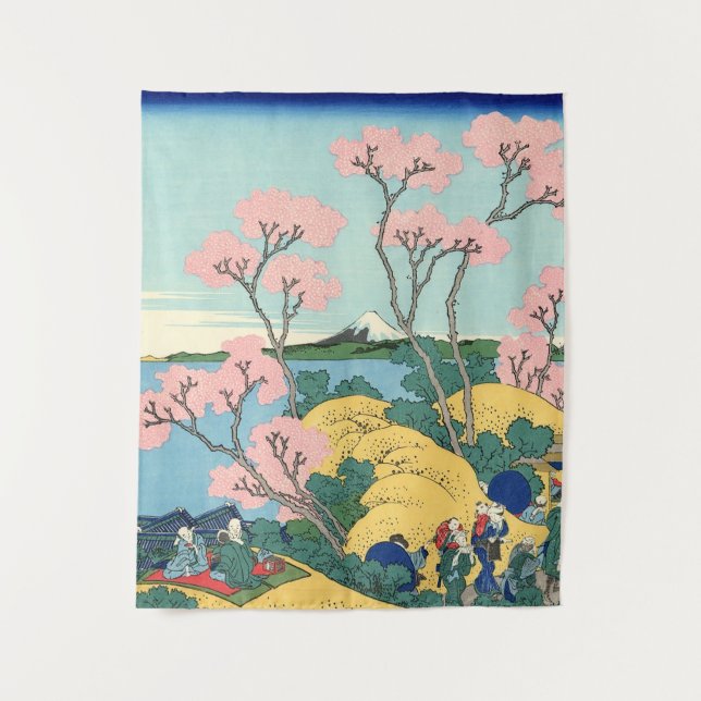 Hokusai Fuji from Gotenyama on the Tōkaidō at Shin Tapestry (Front)