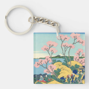 Hokusai Fuji from Gotenyama on the Tōkaidō Key Ring