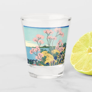 Hokusai Fuji from Gotenyama on the Tōkaidō    Shot Glass