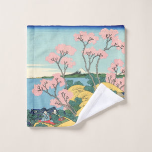 Hokusai Fuji from Gotenyama on the Tōkaidō Wash Cloth