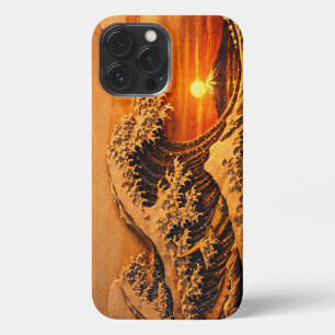 Hokusai Golden Wave Japanese Art Phone Case