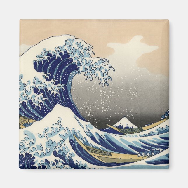 HOKUSAI Great Wave Magnet (Front)