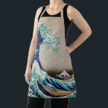 Hokusai Great Wave off Kanagawa. Vintage japan art Apron<br><div class="desc">Katsushika Hokusai "The Great Wave off Kanagawa" apron. Vintage japan illustration.</div>