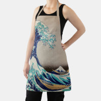 Hokusai Great Wave off Kanagawa. Vintage japan art