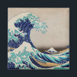 Hokusai Great Wave off Kanagawa. Vintage japan art Magnet<br><div class="desc">Katsushika Hokusai "The Great Wave off Kanagawa" magnet. Vintage japan illustration.</div>