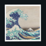 Hokusai Great Wave off Kanagawa. Vintage japan art Napkin<br><div class="desc">Katsushika Hokusai "The Great Wave off Kanagawa" napkin. Vintage japan illustration.</div>