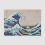 Hokusai Great Wave off Kanagawa. Vintage japan art Tissue Paper<br><div class="desc">Katsushika Hokusai "The Great Wave off Kanagawa" tissue paper. Vintage japan illustration.</div>