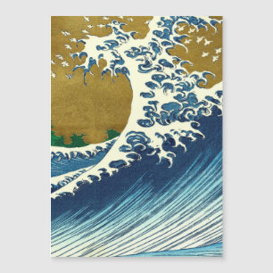 Hokusai Great Wave Pattern: Japanese Ukiyo-e Art
