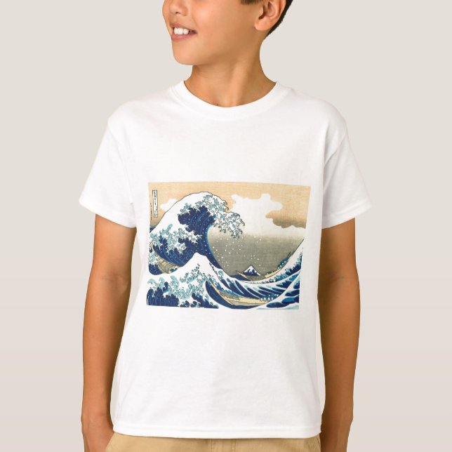 Hokusai great wave T-Shirt (Front)