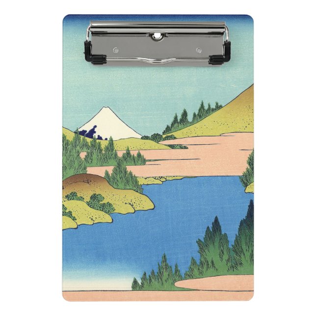 Hokusai Hakone Lake in Sagami Province   Mini Clipboard (Front)