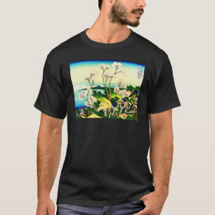 Hokusai Japan landscape Goten-yama hill Japanese a T-Shirt