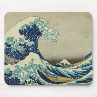 Hokusai Katsushika - Great Wave Mouse Pad