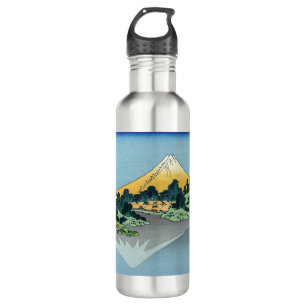 Hokusai - Mount Fuji Reflects in Lake Kawaguchi 710 Ml Water Bottle