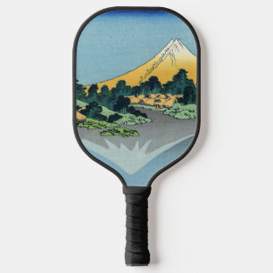 Hokusai - Mount Fuji Reflects in Lake Kawaguchi Pickleball Paddle