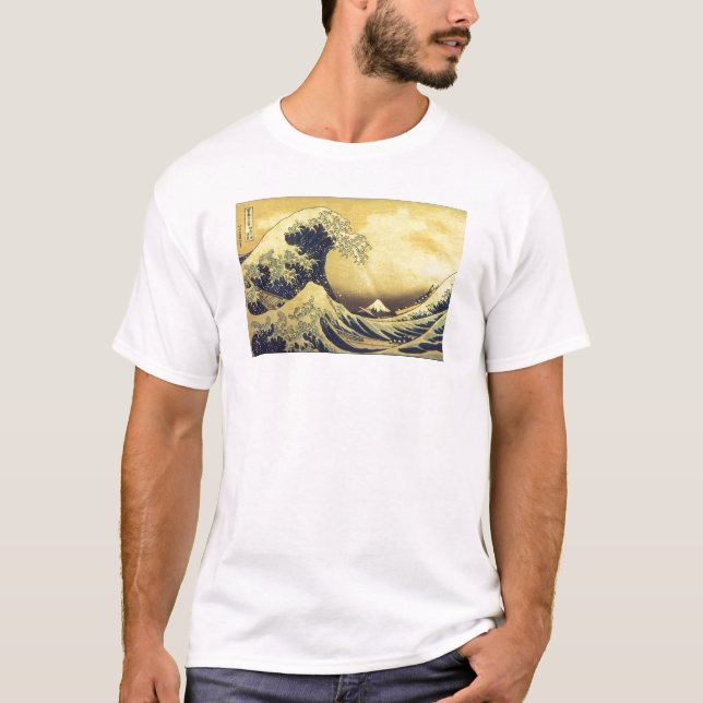Hokusai -UKIYOE- T-Shirt (Front)
