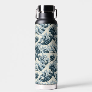 Hokusai Wave Water Bottle