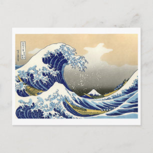 Hokusai's The Great Wave at Kanagawa (1760-1849) Postcard