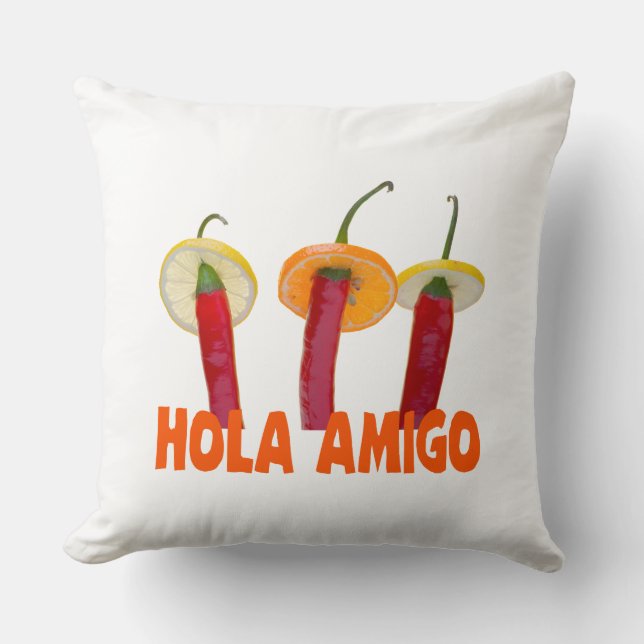 Hola Amigo Cushion (Front)