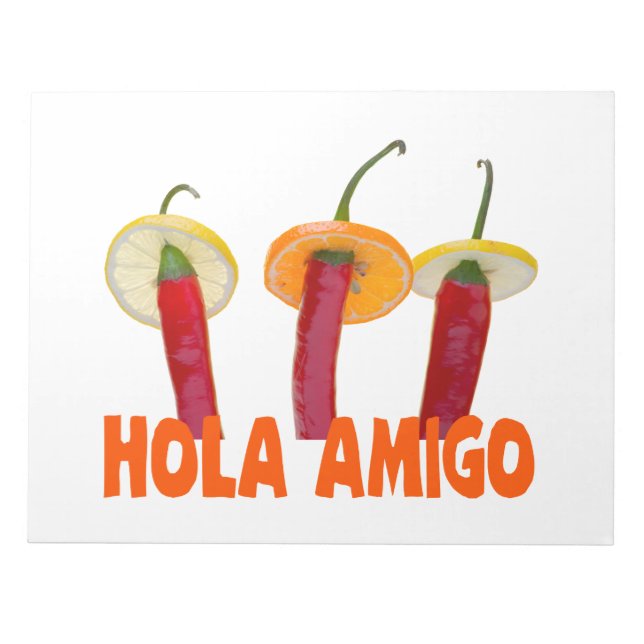 Hola Amigo Notepad (Front)