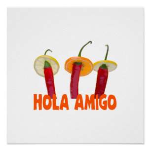 Hola Amigo Poster