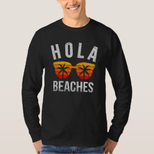 Hola Beaches Tank Top Beach Vacation Summer