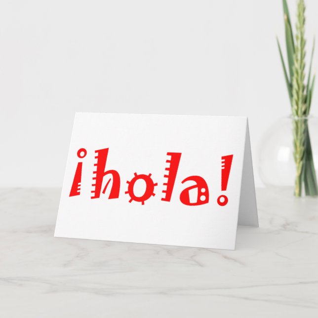 Hola Card (Front)