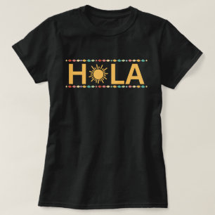 Hola Shirt,Spanish Hola Tshirt,Hello Spanish Shirt