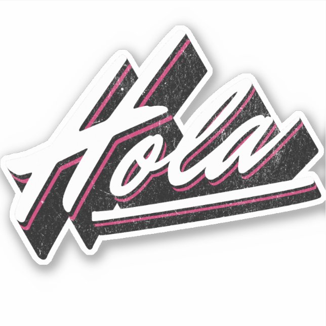 Hola text design (Front)